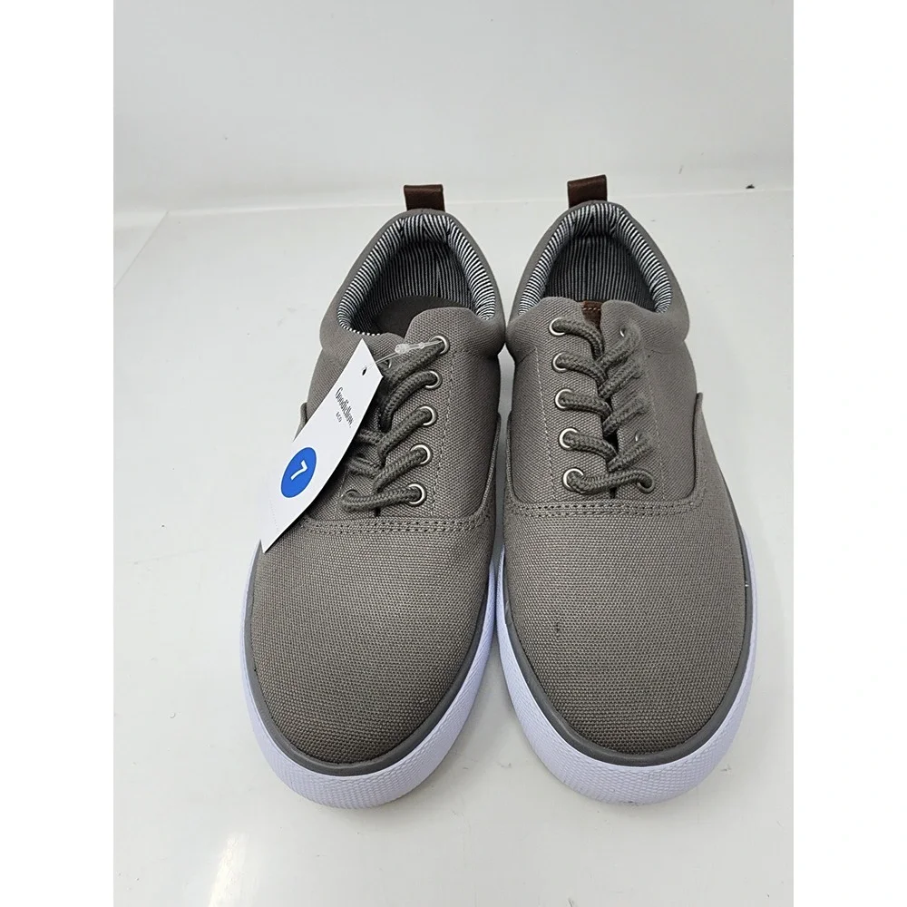 Goodfellow & Co Mens Brady Canvas‎ Sneakers Gray Cotton Blend Size 7